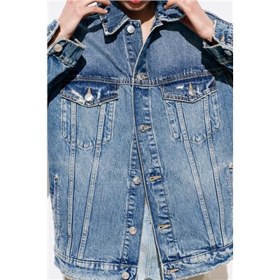 TRF OVERSIZE DENIM JACKET