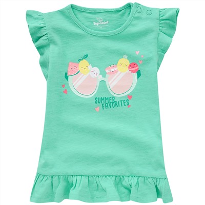 Baby T-Shirt mit Volant
