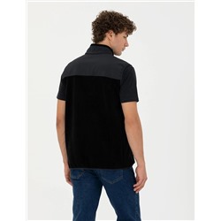 Siyah Regular Fit Polar Yelek