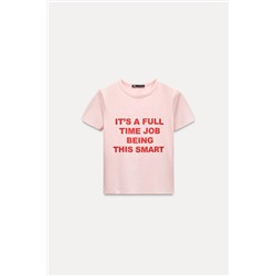 SLOGAN T-SHIRT