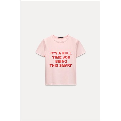 SLOGAN T-SHIRT