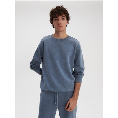 RE.DESIGN Sweatshirt aus Baumwolle mit Wascheffekt