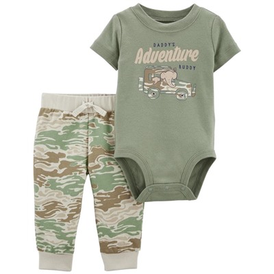 2-Piece Dinosaur Bodysuit Pant Set