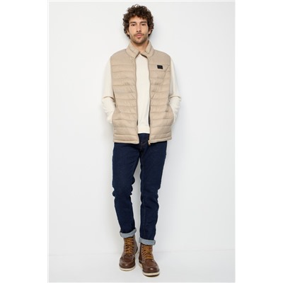 Chaleco Beige
