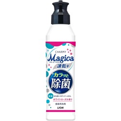 [LION] Средство для мытья посуды концентрированное АРОМАТ РОЗЫ Charmy Magica+, 220 мл