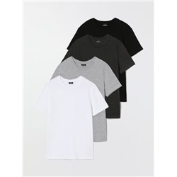 4-PACK OF BASIC T-SHIRTS