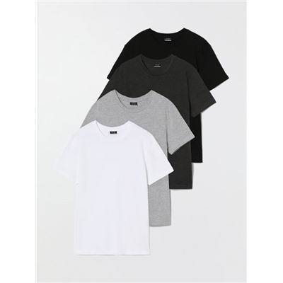 4-PACK OF BASIC T-SHIRTS