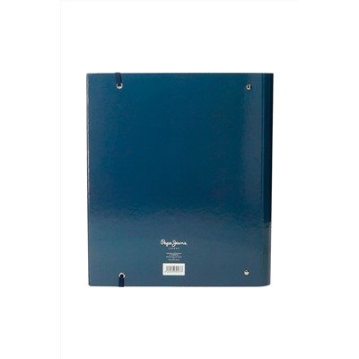 Archivador y hojas de recambio Azul marino - 28 x 32 x 3,5 cm