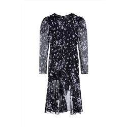Vestido recto Negro