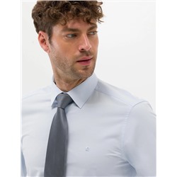 Açık Mavi Slim Fit Uzun Kollu Basic Gömlek