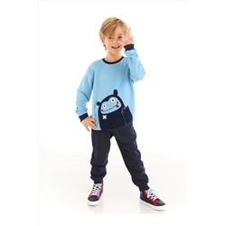 Denokids Şirin Canavar Erkek Çocuk Eşofman Takım CFF-22K1-019