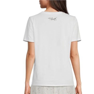 Karl Lagerfeld Paris Whimsy Graphic T-Shirt