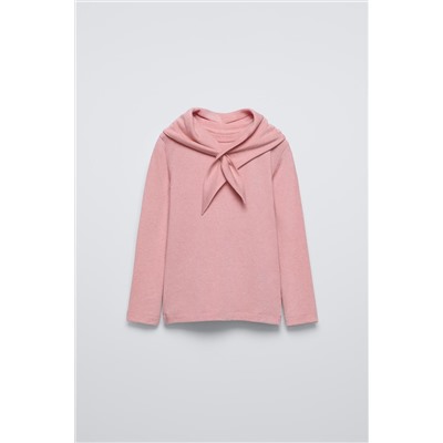 WOOL SCARF T-SHIRT