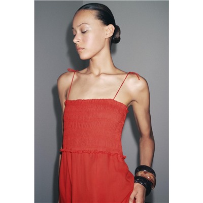 ZW COLLECTION COTTON MIDI DRESS
