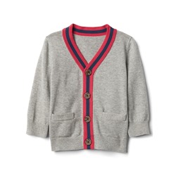 Ringer stripe cardigan