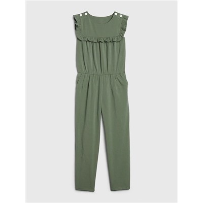 Kids Sleeveless Ruffle Jumpsuit