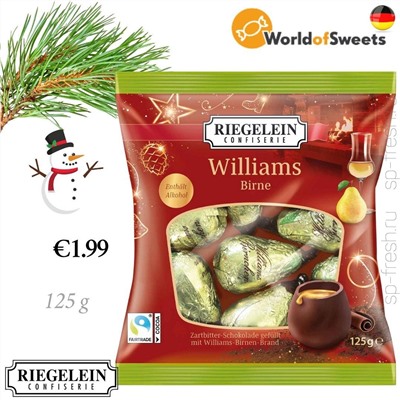 Riegelein Williams Birne 125g