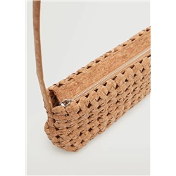 Bolso hombro trenzado handmade -  Mujer | MANGO OUTLET Melilla