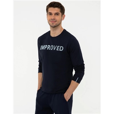 Lacivert Sweatshirt