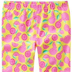 Mädchen Capri-Leggings mit Früchten allover