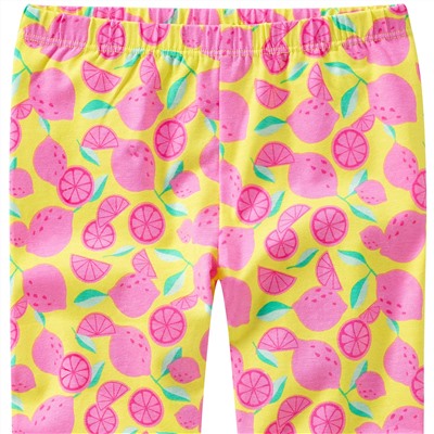 Mädchen Capri-Leggings mit Früchten allover