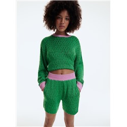 Gestrickte Shorts