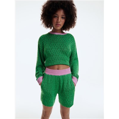 Gestrickte Shorts