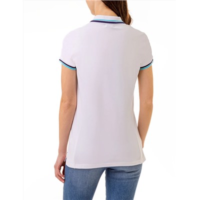 PRINCESS SIDE SEAM TIPPED POLO SHIRT