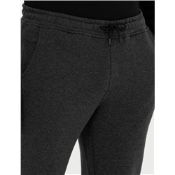Antrasit Melanj Slim Fit Eşofman Altı