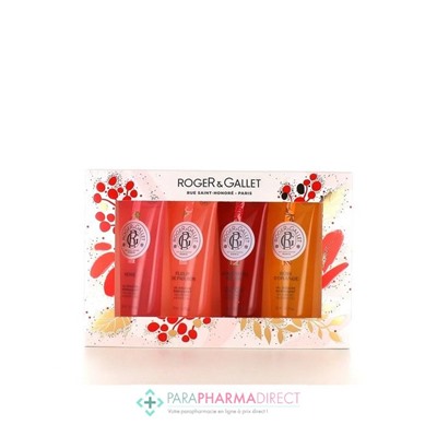 Roger & Gallet Coffret Collection Gels Douche Bienfaisants