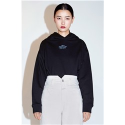 Sudadera con capucha Negro