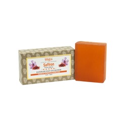 [AASHA HERBALS] Мыло для лица и тела ШАФРАН ручной работы, 100 г