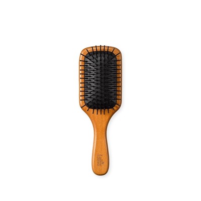 La'dor MIDDLE WOODEN PADDLE BRUSH Деревянная щётка для волос 1шт