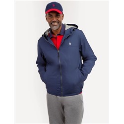 ESSENTIAL HOODED WINDBREAKER