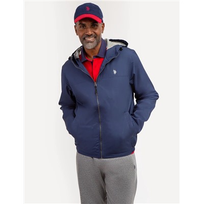 ESSENTIAL HOODED WINDBREAKER