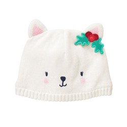Snow Kitty Beanie