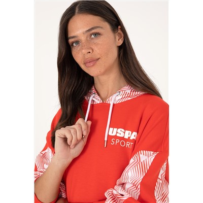 Kadın Kırmızı Sweatshirt
