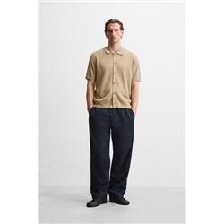 CAMISA PUNTO ALGODÓN - LINO