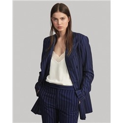 Double-Breasted Wool Blazer