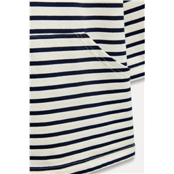 STRIPED HEAVY COTTON T-SHIRT