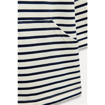 STRIPED HEAVY COTTON T-SHIRT