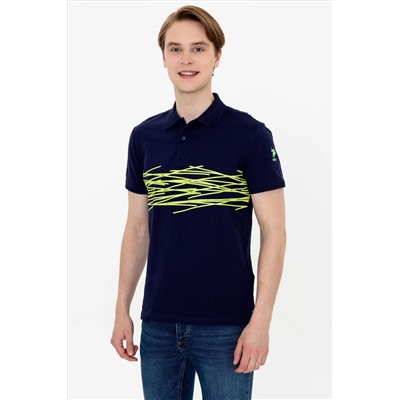 Erkek Lacivert Polo Yaka Tişört