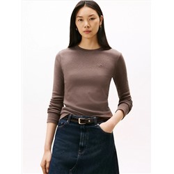 Long-Sleeve Crewneck Favorite T-Shirt