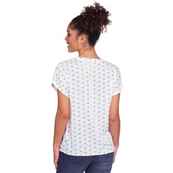 Damen Bluse mit Allover-Print
