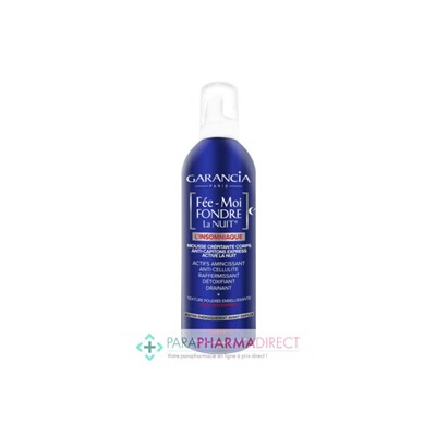 Garancia Fée-Moi Fondre La Nuit Mousse Crépitante Corps Anti-Capitons Express Active la Nuit 400ml