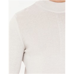 Taş Slim Fit Yarım Balıkçı Yaka Triko Kazak