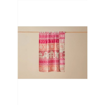 English Home Yılbaşı Joyful World Akrilik Tv Battaniye 130x170 Cm Pembe 10040171