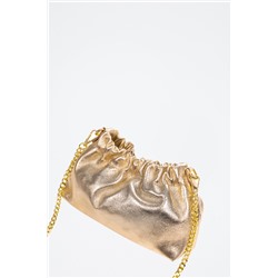 Bandolera de piel Ascea - Dorado