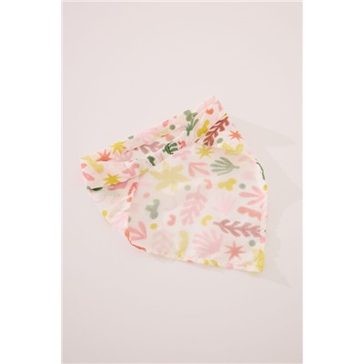 Bandana pelo estampado multicolor
