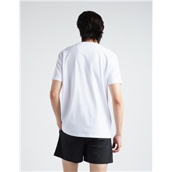 Reflective Technical T-shirt, Men, White